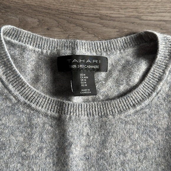 Two Cashmere Sweaters - Tahari and J. Crew - Picture 2 of 3